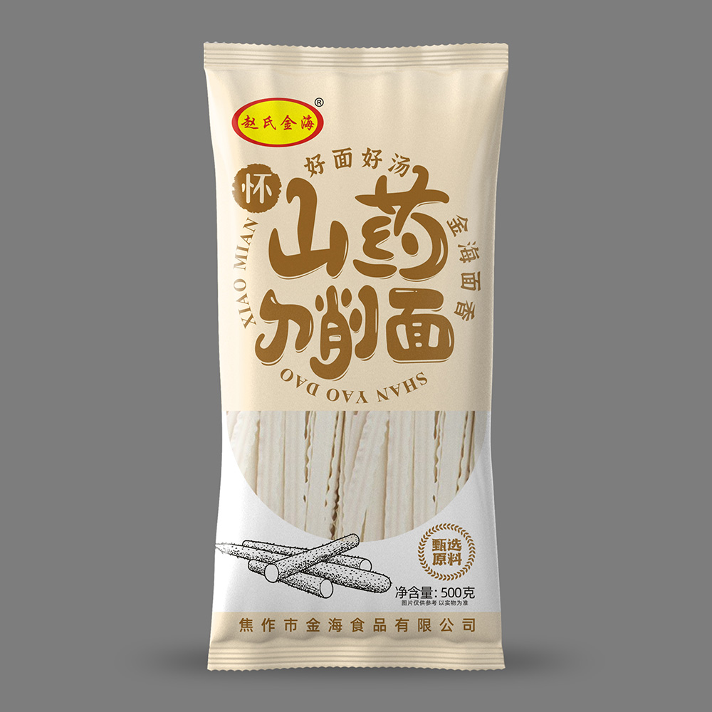  山药刀削面500g